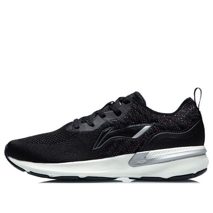 (WMNS) Li-Ning Lifestyle Sportswear Running Shoes 'Black' ARHR132-1