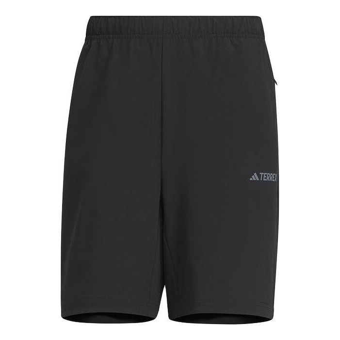 adidas Aeroready Logo Shorts Asia Sizing 'Black' IS0289