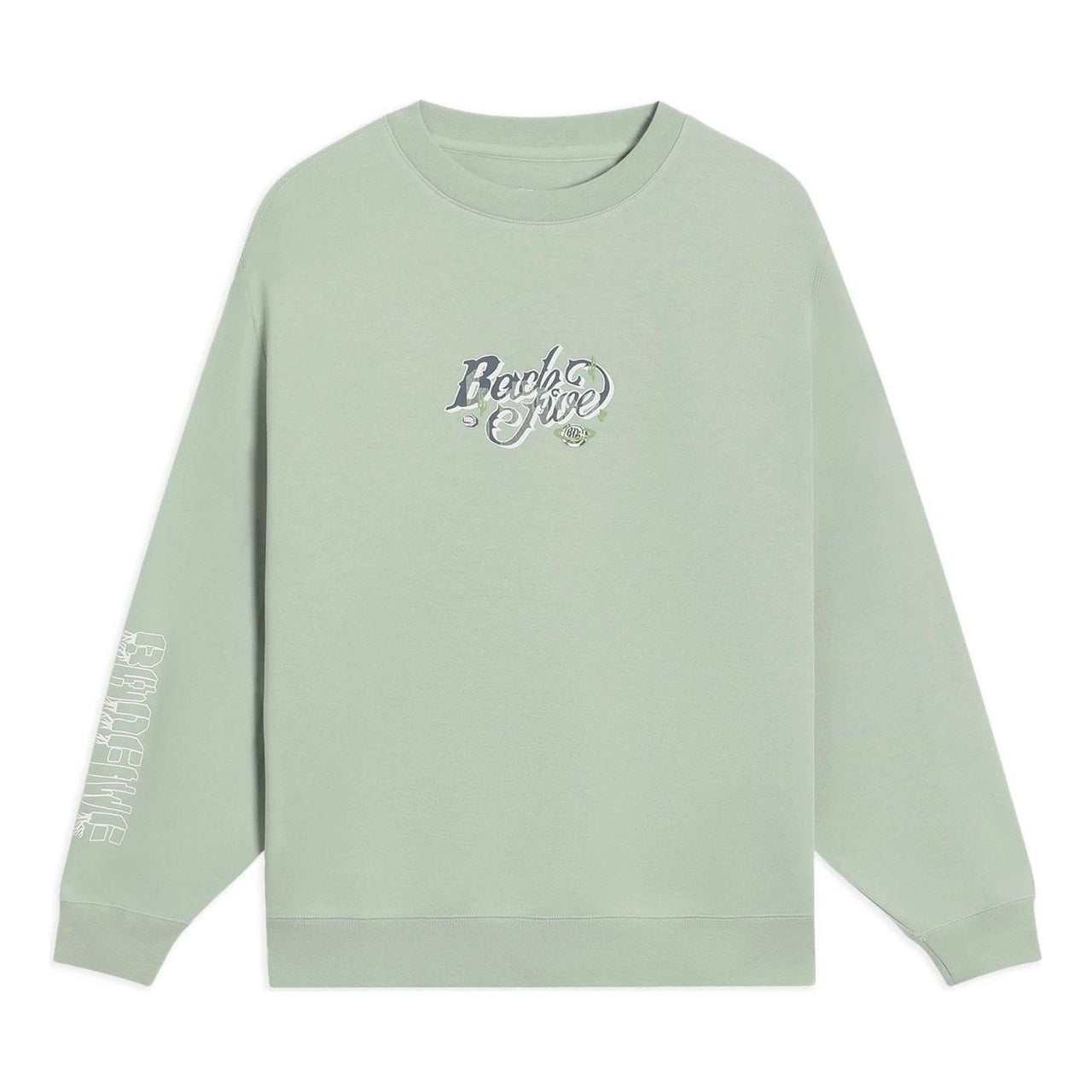 Li-Ning BadFive Pullover Sweater 'Frosty Green' AWDS653-6