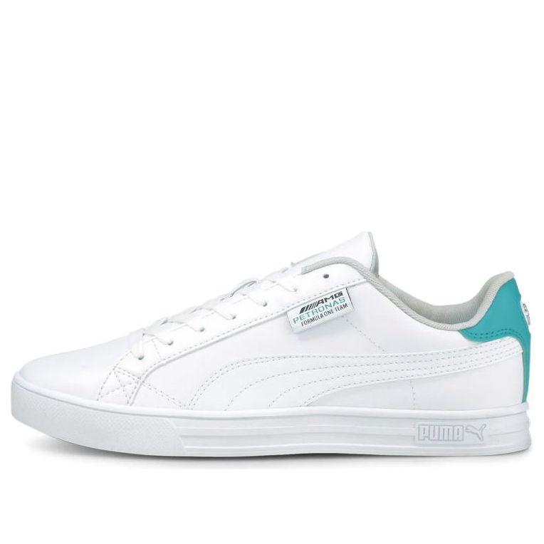 PUMA Mercedes-AMG Petronas F1 x Smash Vulc V3 Low 'White Spectra Green' 306847-01