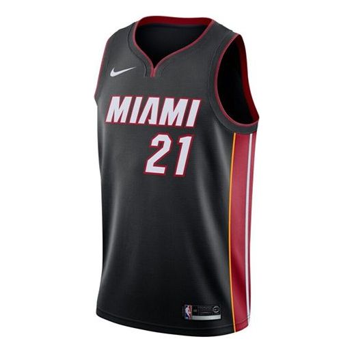 Nike Icon Edition NBA Team limited Jersey SW Fan Edition Miami Heat 21 Black 864487-010