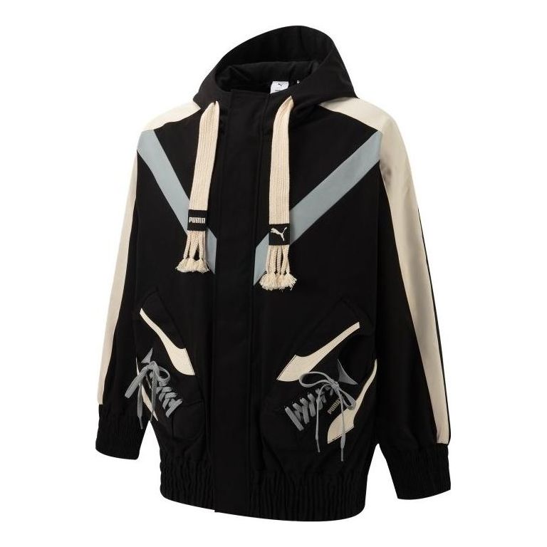 PUMA X Staffonly X Monopoly Logo Jacket 'Black' 539895-01