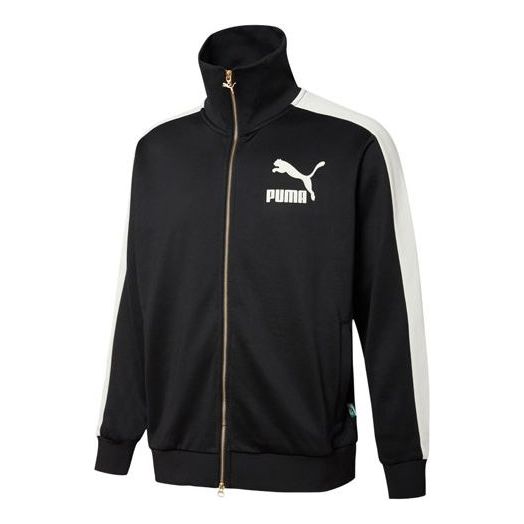 PUMA Neverworn Casual Retro Zipper Jacket Black 533478-01