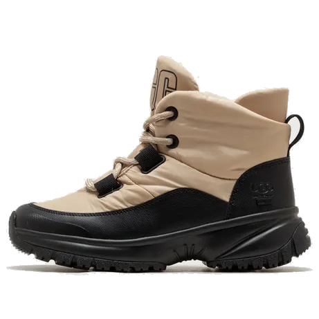 (WMNS) UGG Yose Puffer Lace 'Mustard Seed' 1143844-MDSD