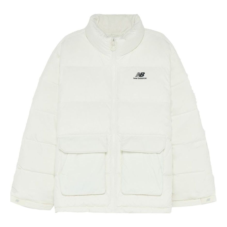 New Balance UNI Active Short Down Jacket 'White' 5PC44683-IV