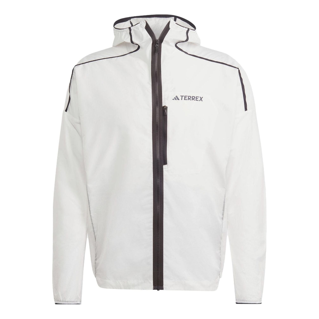 adidas Terrex Agravic Windweave Trail Running Windbreaker Jacket 'White' HT9389