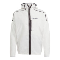 adidas Terrex Agravic Windweave Trail Running Windbreaker Jacket 'White' HT9389