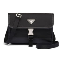 PRADA Saffiano logo-plaque smartphone holder 'Black' 2ZH108-2BBD-F0002