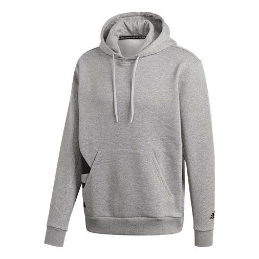 adidas Casual Training Sports Fleece Lined Gray GC7287