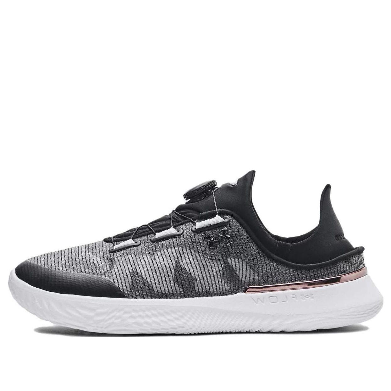 (WMNS) Under Armour SlipSpeed Trainer 'Black Grey' 3027812-001