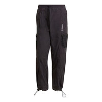 adidas originals Adv Wvn Pants Adjustable Cargo Sports Long Pants Black GN5473