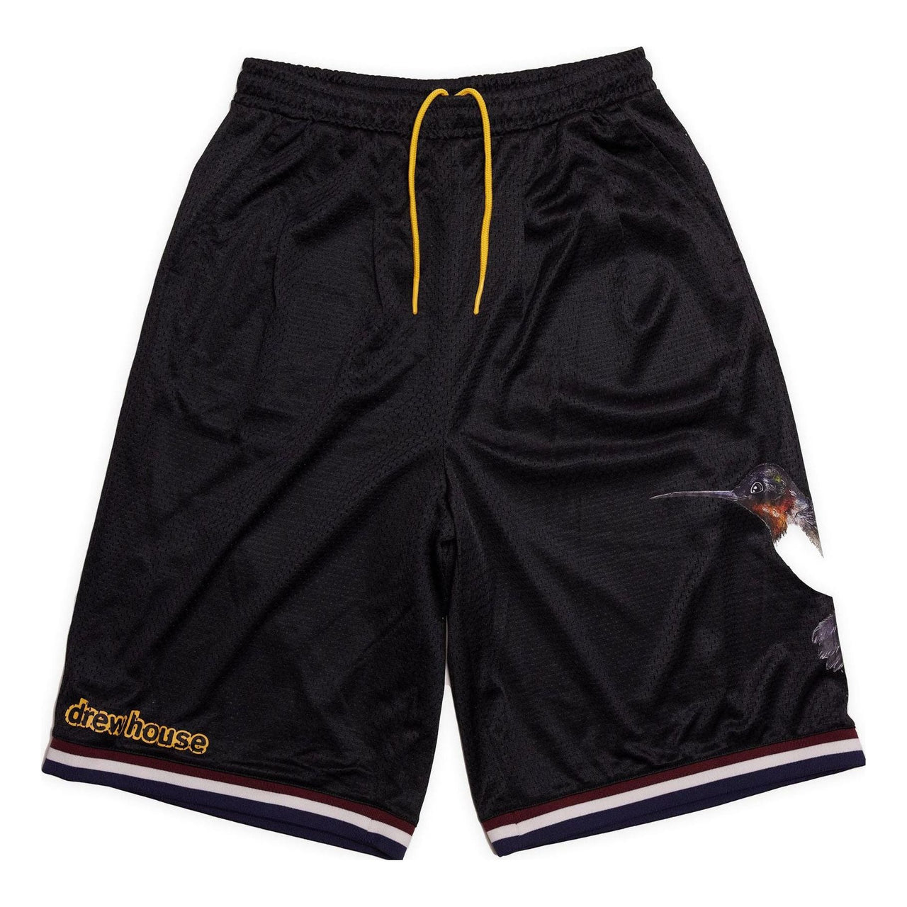 Drew House Hummingbirds Mesh Street Short 'Black' DR-SS22-407