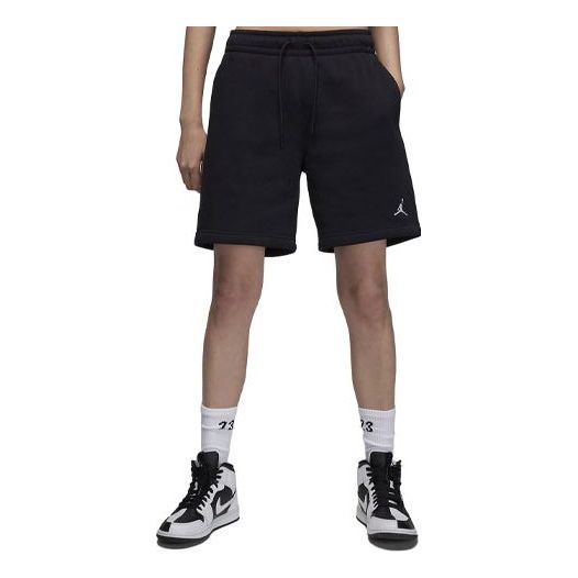 (WMNS) Air Jordan Essential Fleece Shorts 'Black' FN4498-010