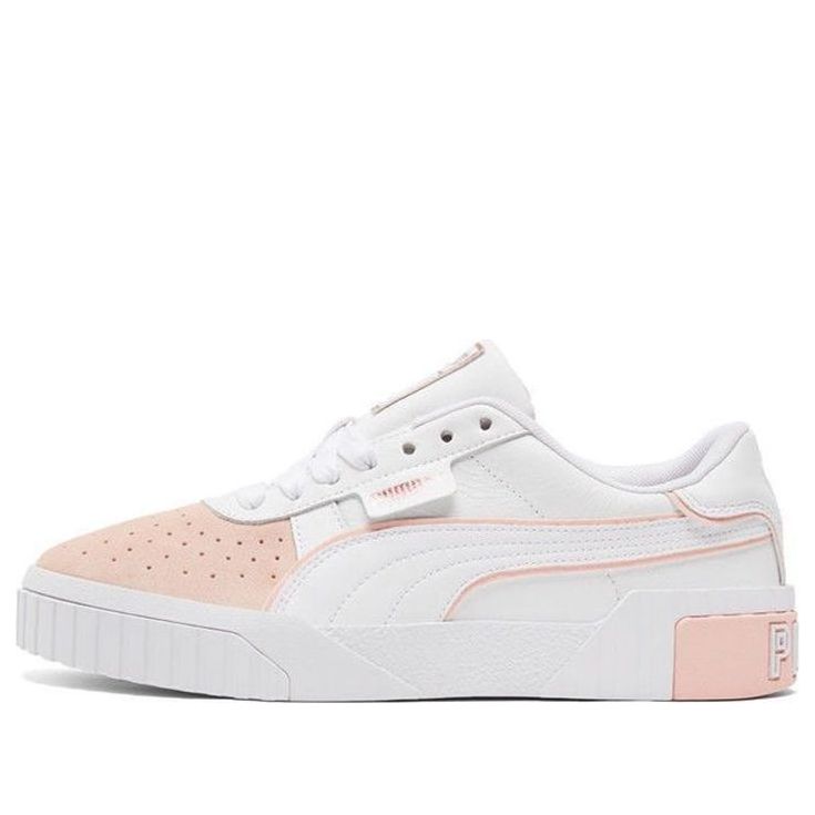 (WMNS) PUMA Wms Cali Skate shoes 'White Pink' 375008-02