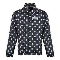 Nike Loose polka dots Printing Woven Shirt Tops Jacket Black CQ8924-010