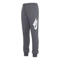 Men's Nike Logo Fleece Casual Sports Pants/Trousers/Joggers Gray DJ4124-071