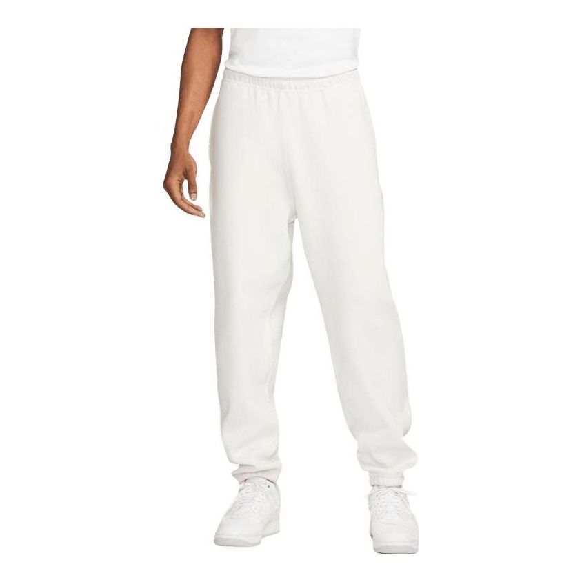 Nike Solo Swoosh Sweatpants 'White' CW5460-030