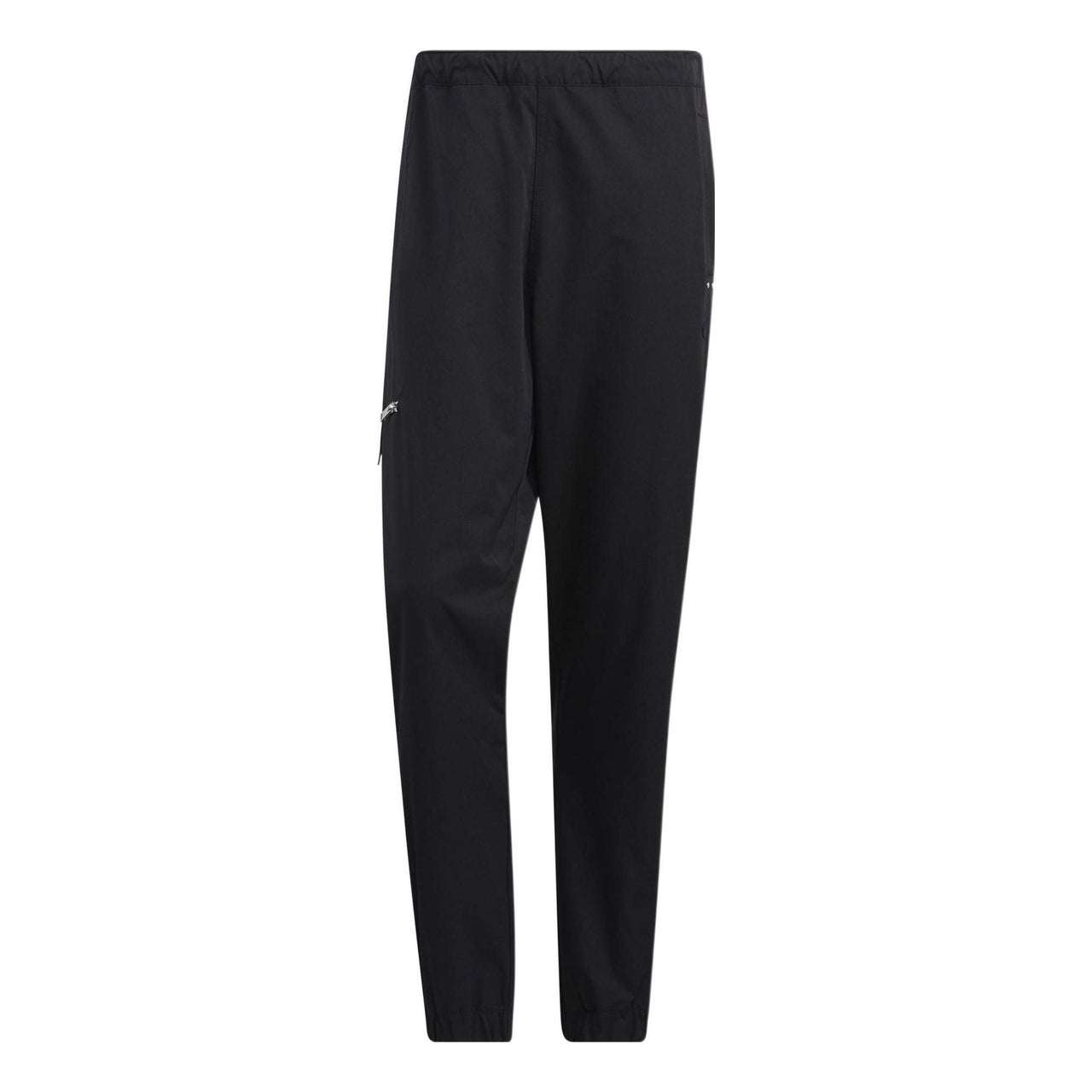Men's adidas originals Solid Color Bundle Feet Casual Sports Pants/Trousers/Joggers Black HL6496