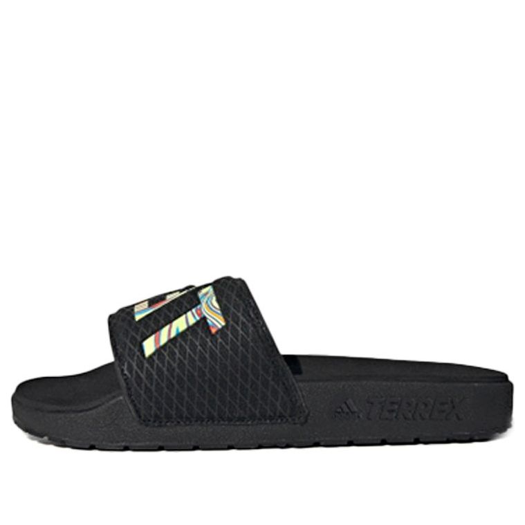 adidas Terrex Adilette Bold Black Slippers FW1351