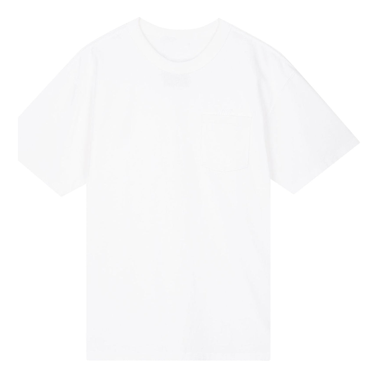 Nike Sportswear Essential Pocket Embroidered logo Short Sleeve White DB3250-100