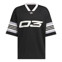 adidas Sports Jersey Asia Sizing 'Black White' IY7378
