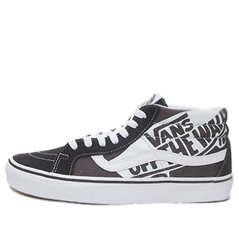 Vans SK8-Mid Reissue LOGO 'Black White' VN0A391FTY6