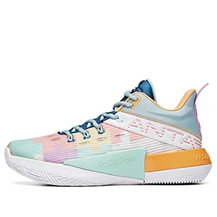 ANTA Klay Thompson Crazy 4 Attack 2 Basketball Shoes 'White Multi' 112031107-6