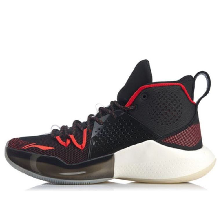 Li-Ning VIII High-Top 'Black Red' ABAQ025-1