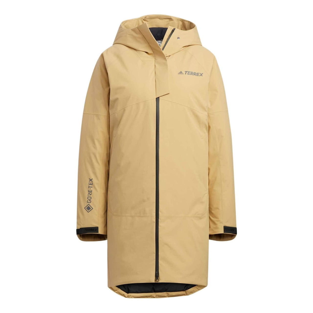 (WMNS) adidas Long Down Jacket 'Yellow' HN2002
