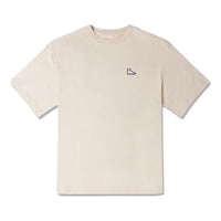 Converse Go-To Sneaker Patch Loose Fit T-Shirt 'Beige' 10025397-A09