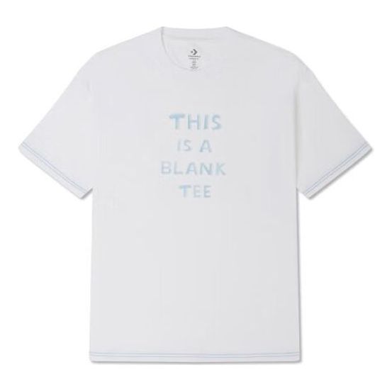 Converse White Pack Verbiage Tee 'White' 10025873-A01