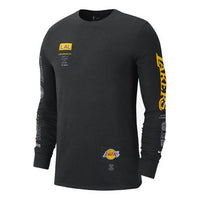 Nike NBA Courtside Los Angeles Lakers Long Sleeves Black CK8103-010