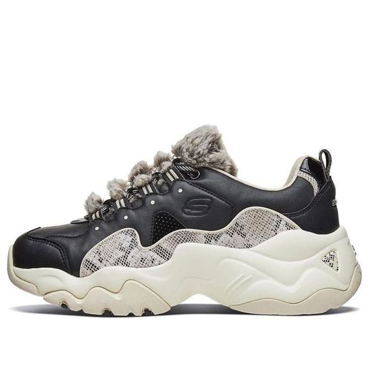 (WMNS) Skechers DLites 3.0 13385-BKNT