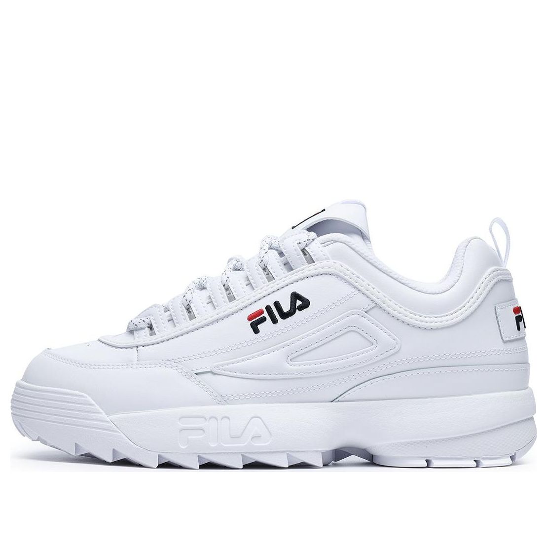 (WMNS) FILA FUSION Disruptor 2 Premium Shoes 'White' T12W814102AWT