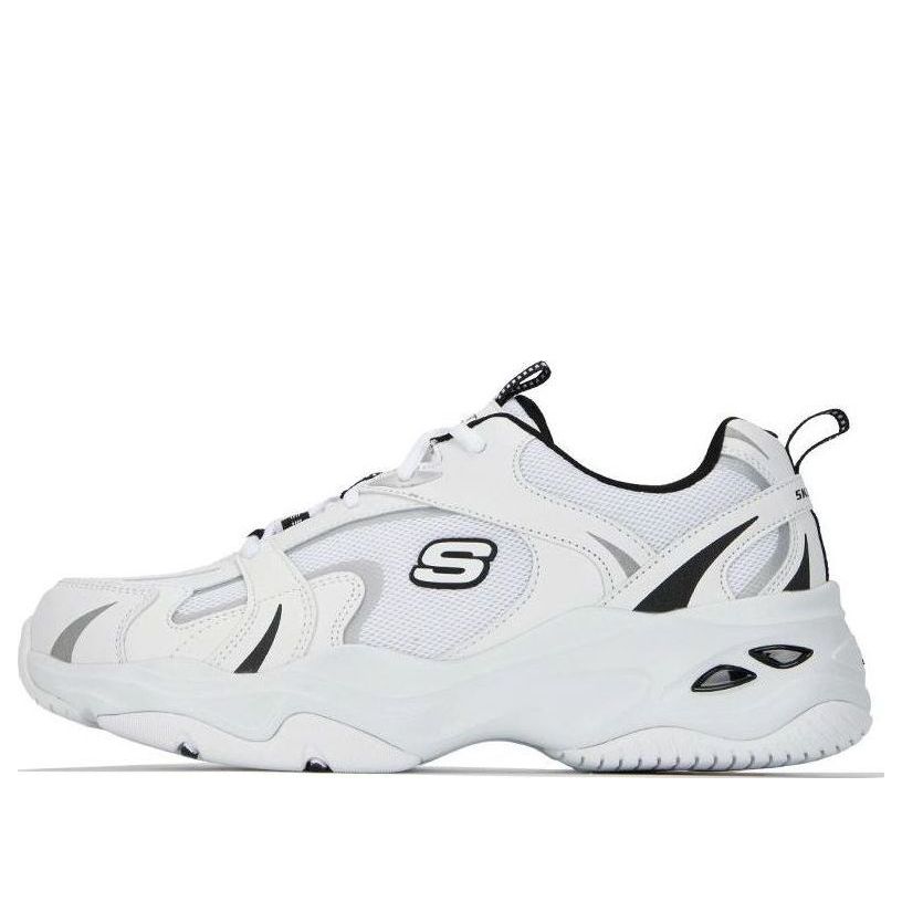 (WMNS) Skechers D'LITES 4.0 'White' 896190-WBK