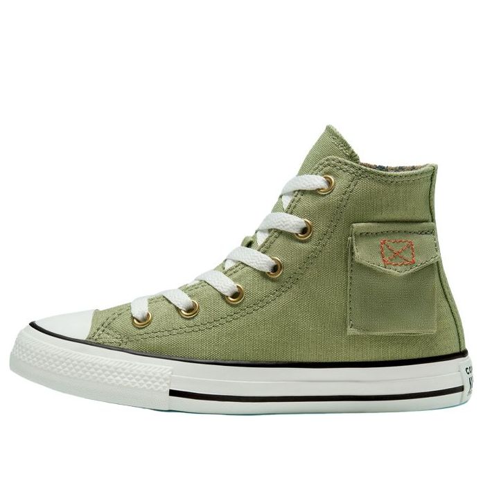 Converse Chuck Taylor All Star Pocket Toddler/Youth Green 667783F