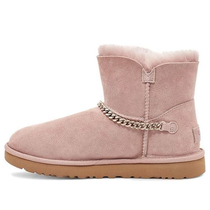 (WMNS) UGG Classic Charm Mini Stay Warm Fleece Lined Pink 1112493-DUS