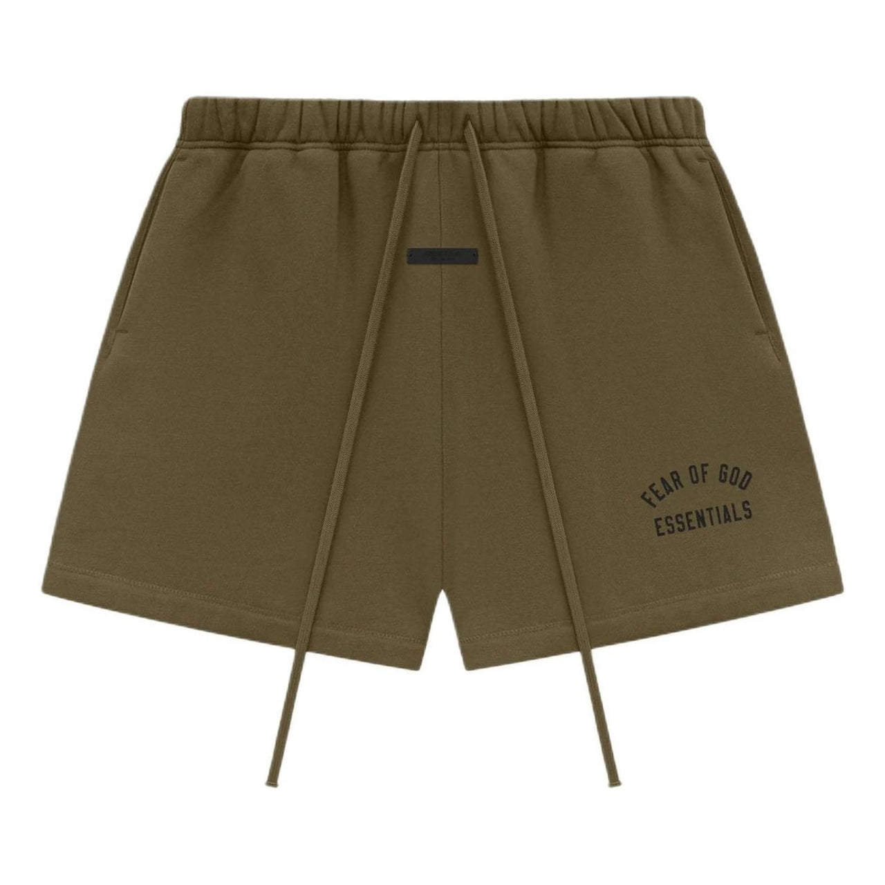 Fear of God Essentials Fleece Soccer Short 'Olive' 160BT242004F