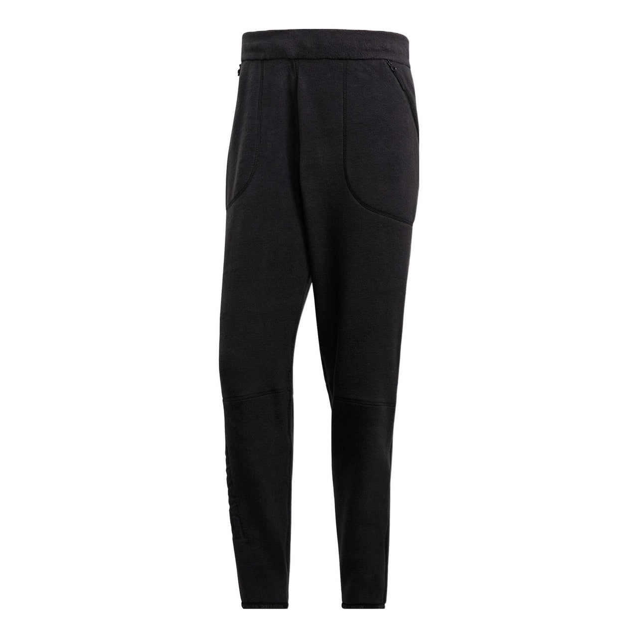 Men's adidas Zne Pnt P Fl Solid Color Big Pocket Training Casual Sports Pants/Trousers/Joggers Black DX7643