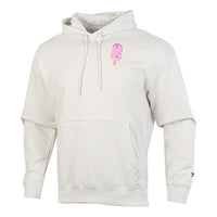 PUMA Alphabet Printing Casual hooded Pullover Gray 599303-05