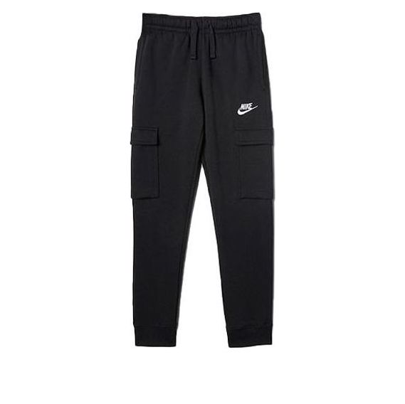 (GS) Nike Sportswear Club Cargo Sweatpants 'Black' CQ4298-010