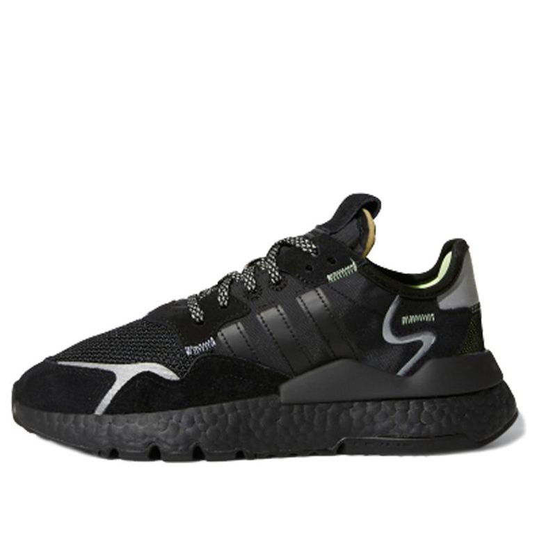 (GS) adidas Nite Jogger J 'Triple Black' EE6489