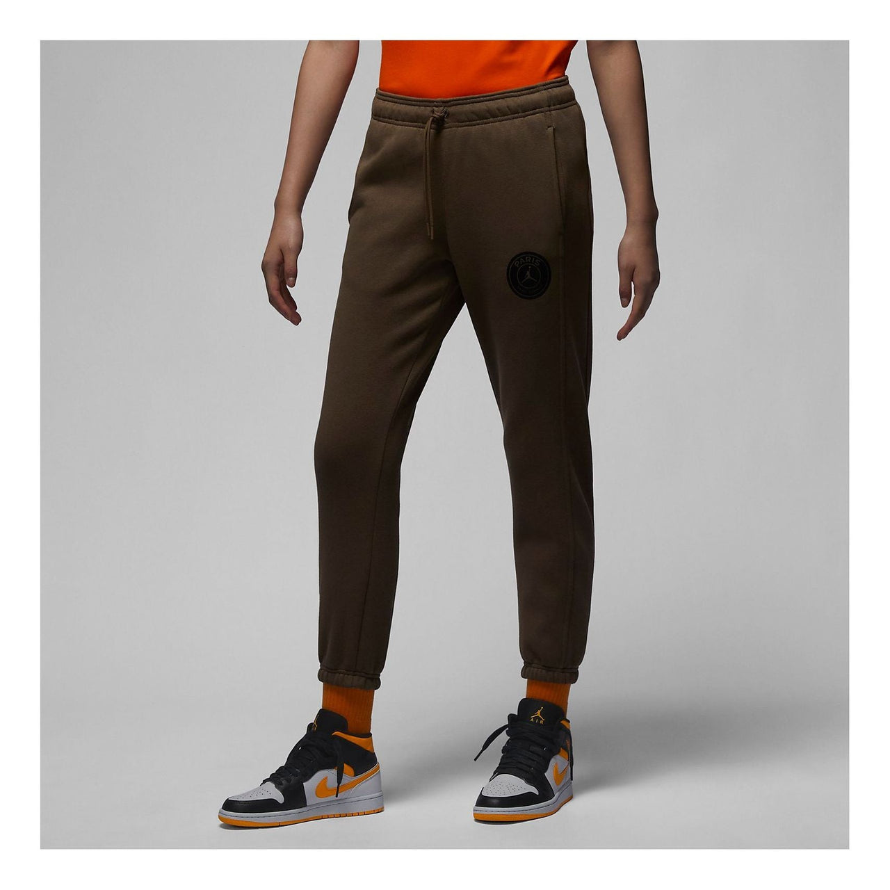 (WMNS) Air Jordan x Paris Saint-Germain Sweatpants 'Palomino' FD6998-274