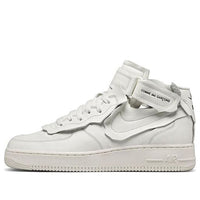 Nike x COMME des GARCONS Air Force 1 Mid 'Triple White' DC3601-100