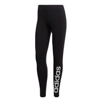 (WMNS) adidas Essentials Linear Leggings 'Black White' DP2386