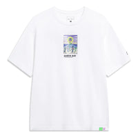 Li-Ning x Steven Harrington Graphic T-shirt 'White' AHST093-2