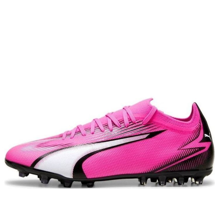 PUMA Ultra Match MG Track Shoes 'Pink White Black' 107756-01