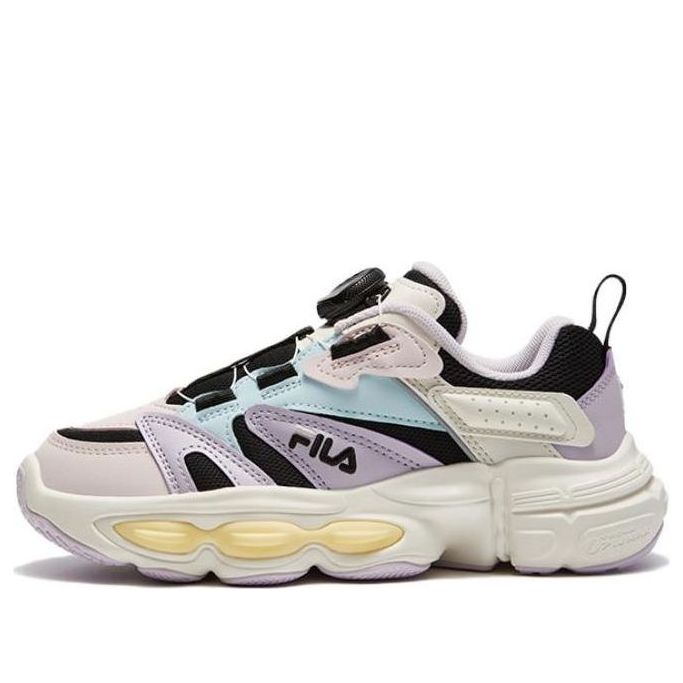(GS) FILA Classic Running Shoes 'White Lilac Blue' K15B341119FLC