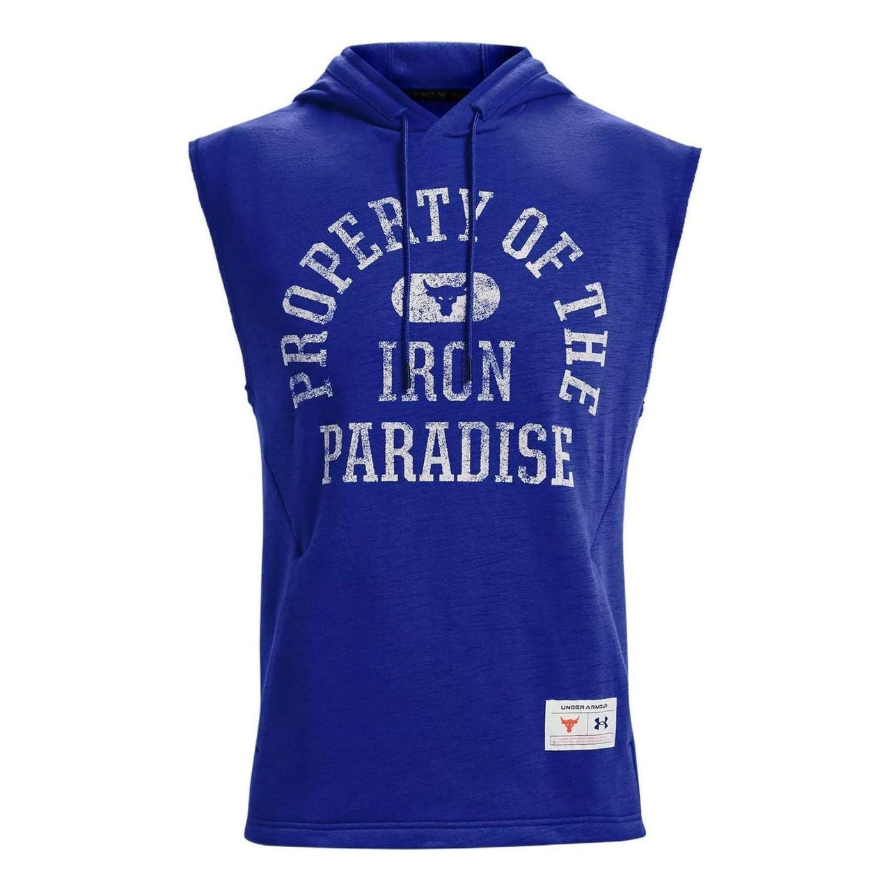 Under Armour Project Rock Sleeveless Hoodie 'Blue' 1367034-400