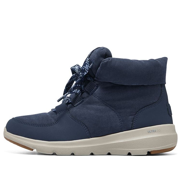 (WMNS) Skechers Glacial Ultra 'Trend Up - Navy' 144194-NVY